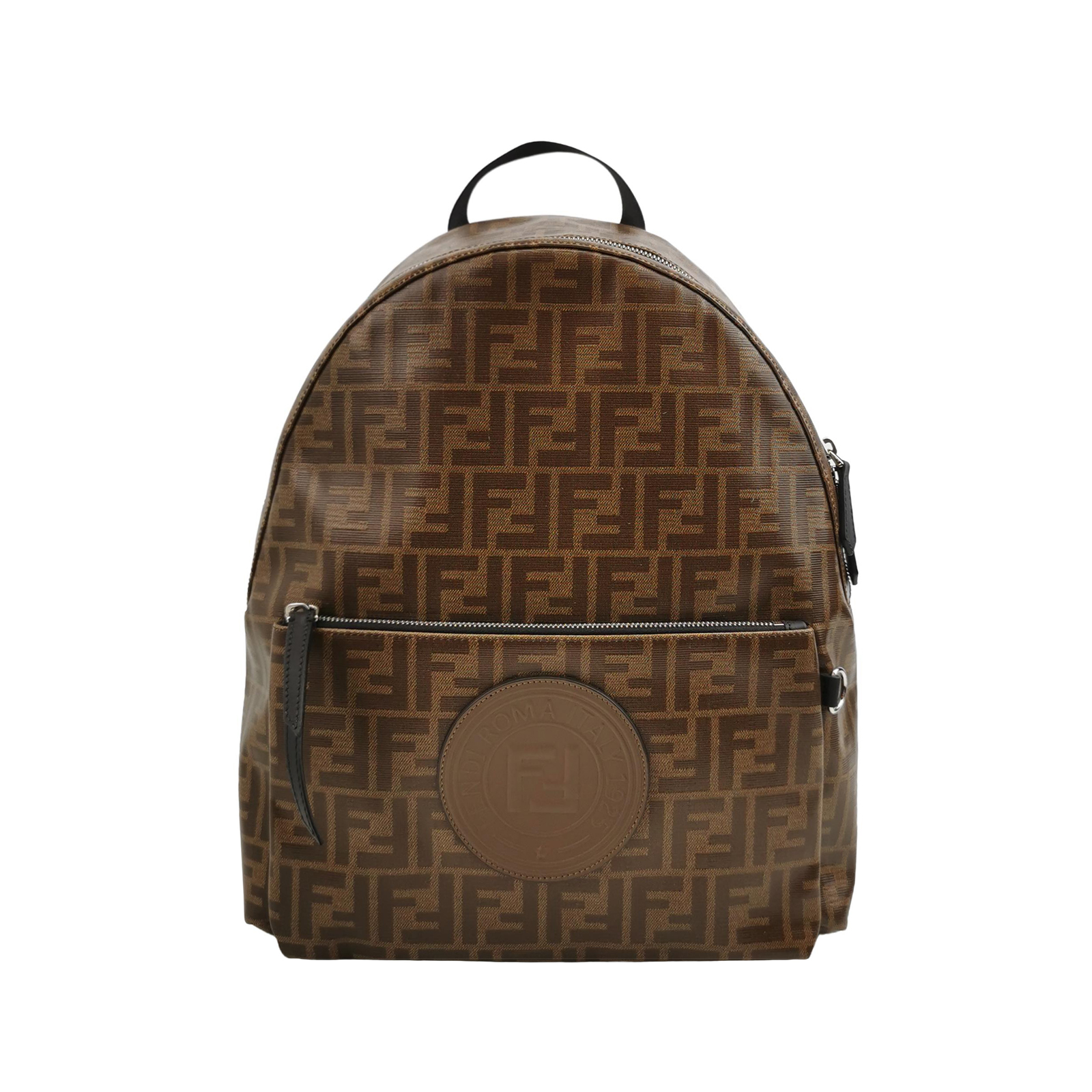 Fmonogram Canvas Backpack