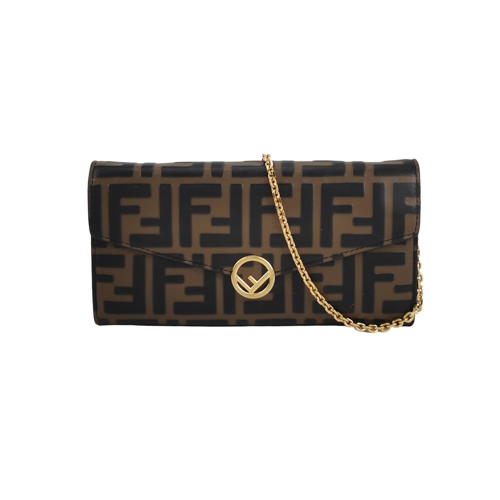 Ff Diamondsfmonogram Canvas Crossbody Bag