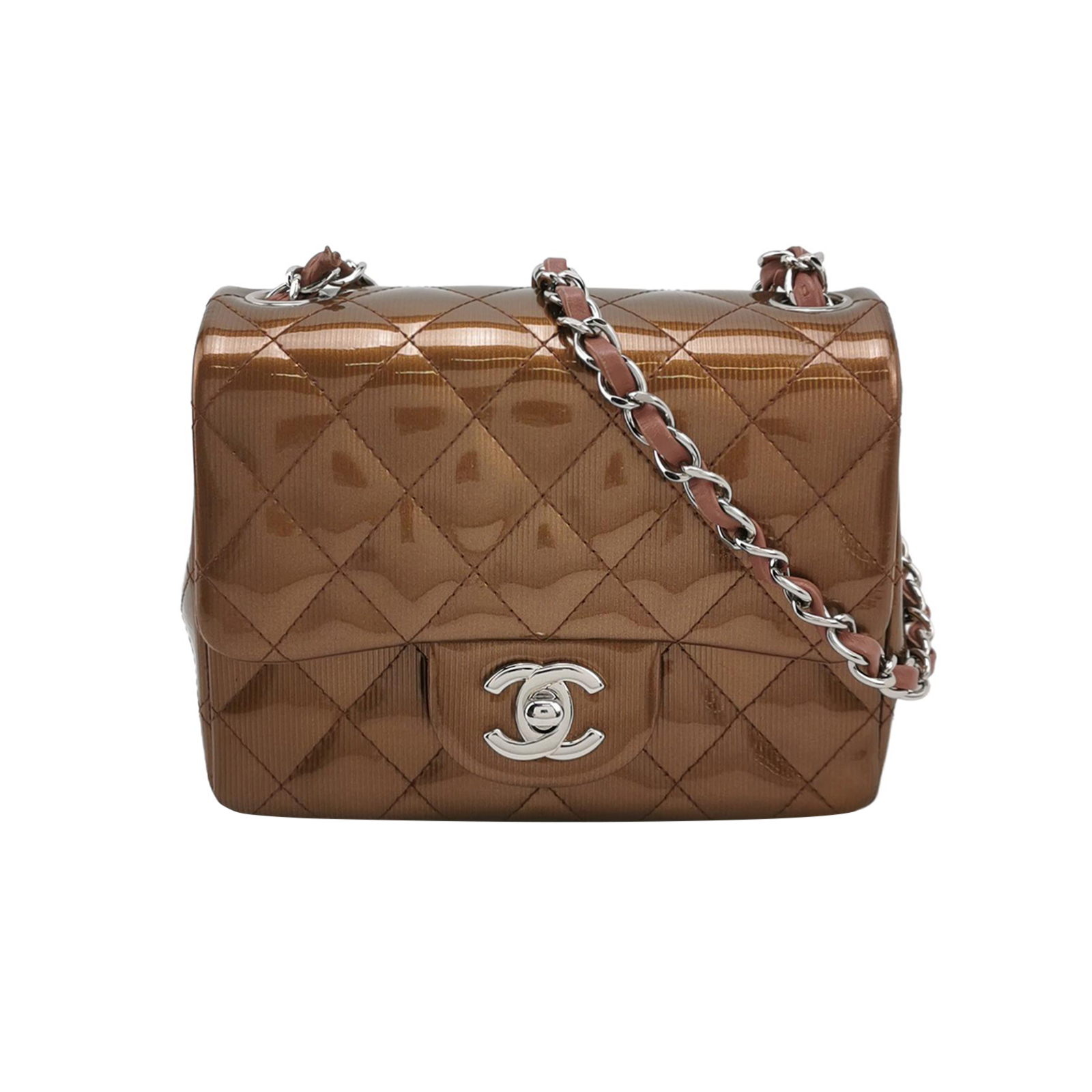 Classic Flap Patent Leather Ccrossbody Bag