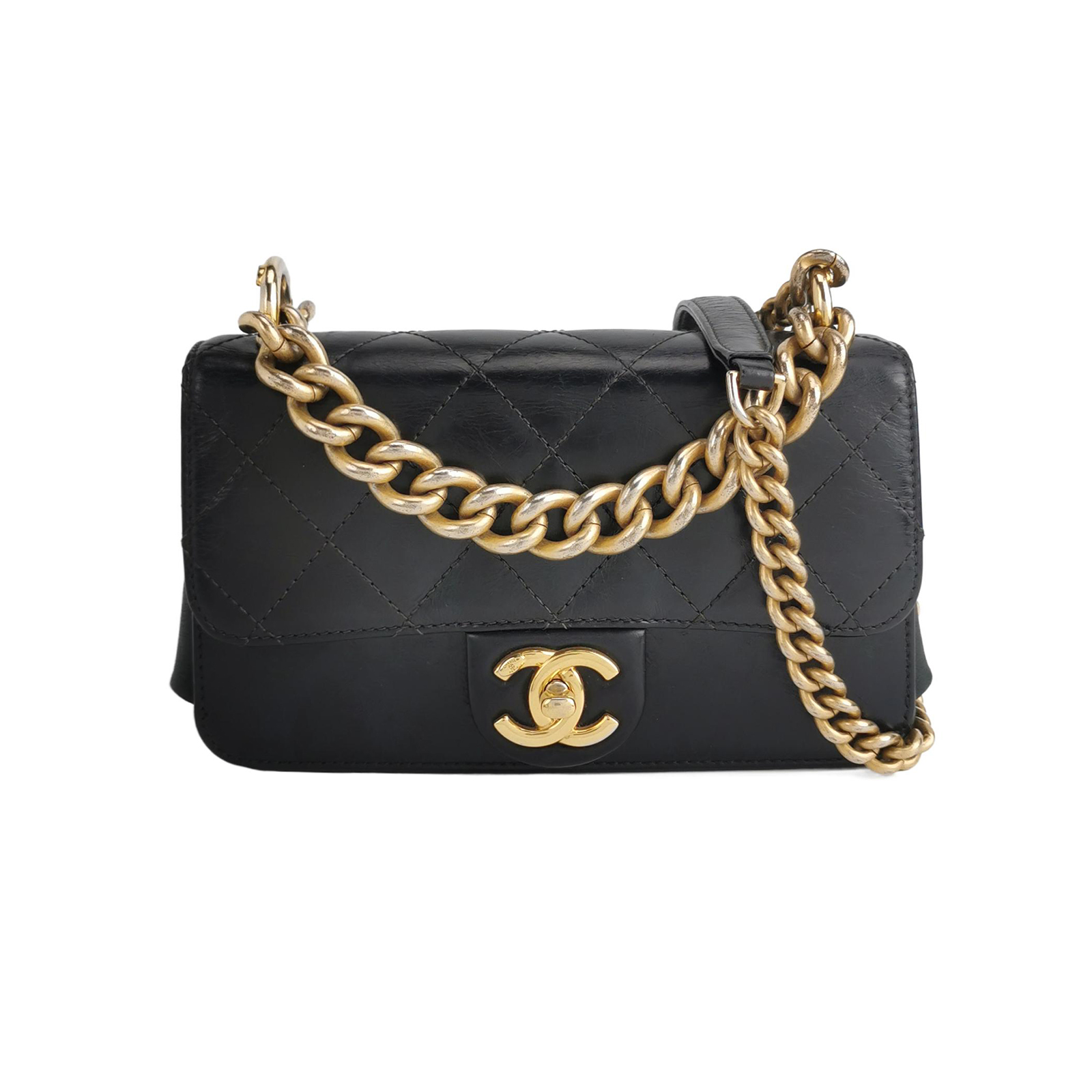 Flap Bagsuede Leather C