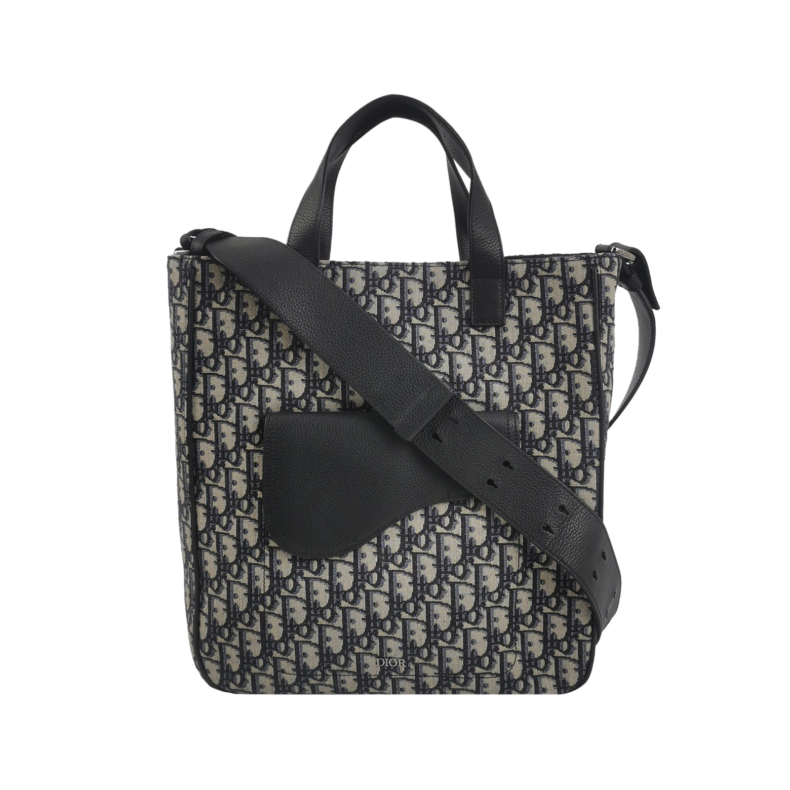 Saddlemonogram Canvas Crossbody Bag