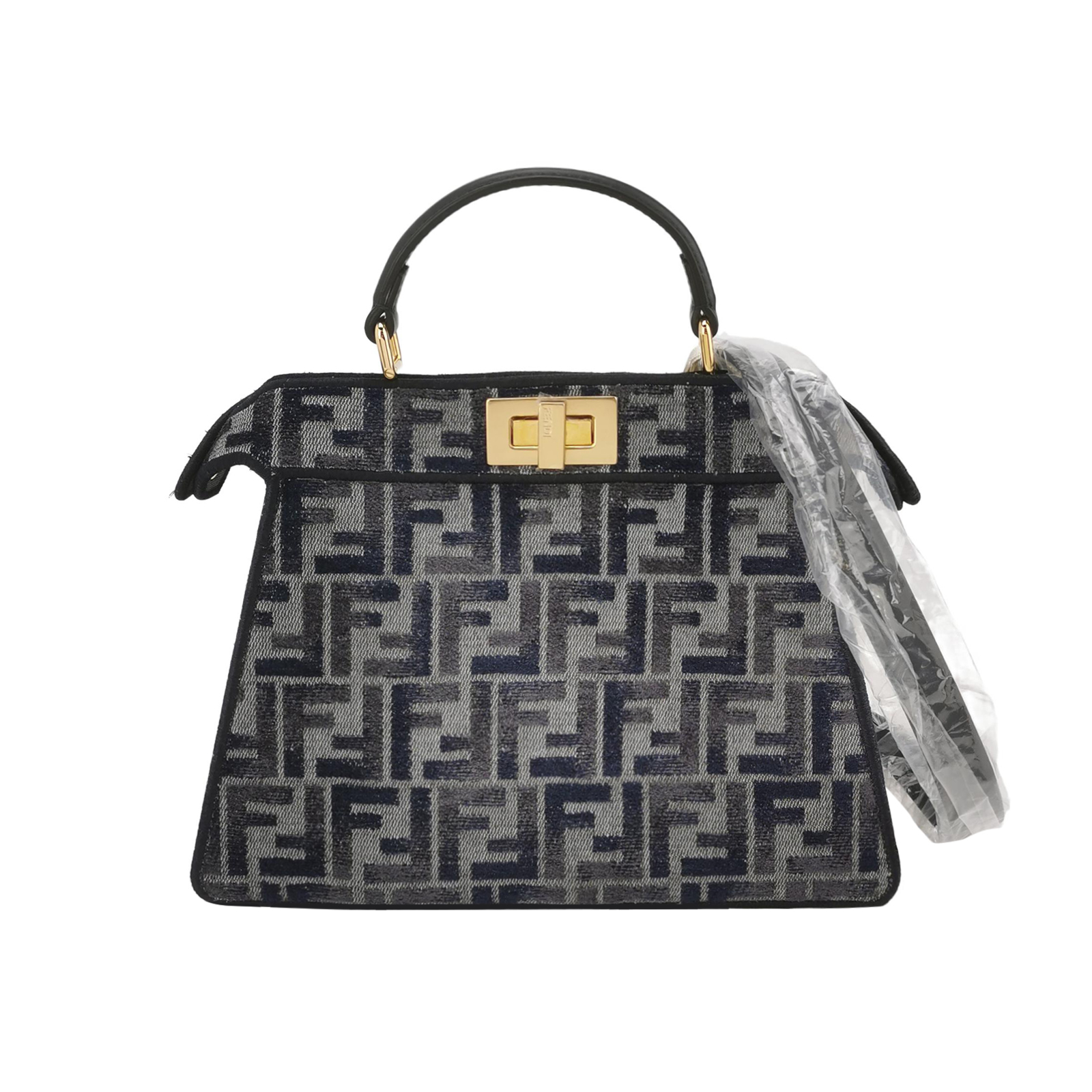 Peekabooiseeufmonogram Canvas Crossbody Bag