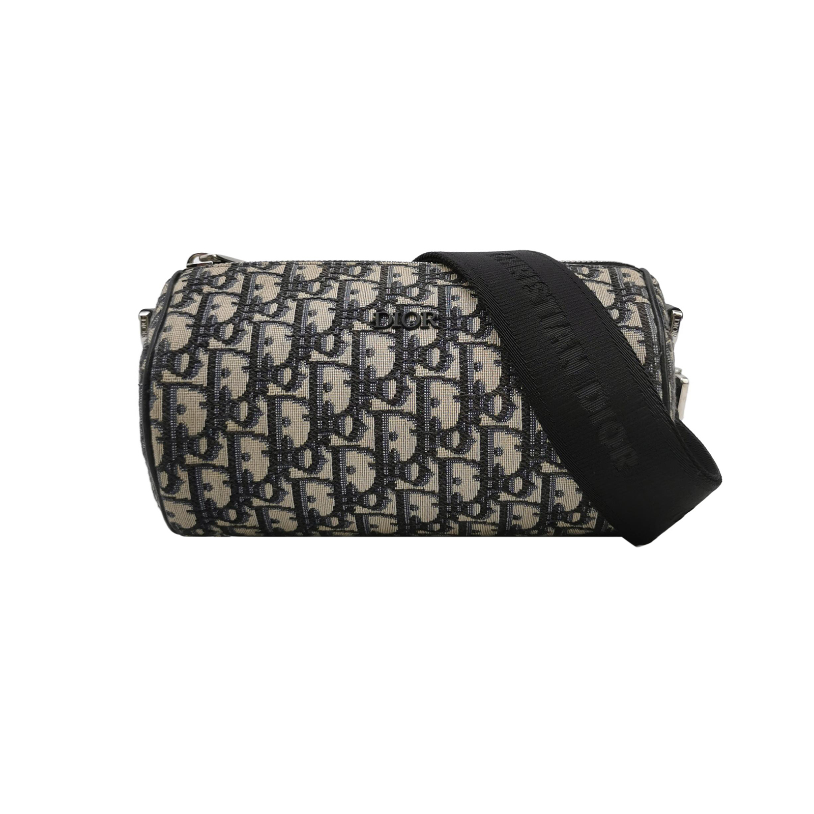 Rollerobliquemonogram Canvas Logocrossbody Bag