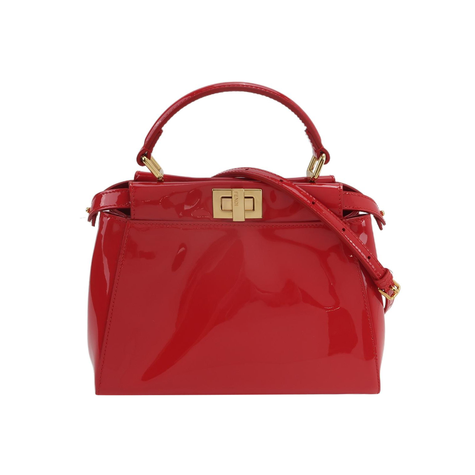 Peekaboopatent Leather Crossbody Bag