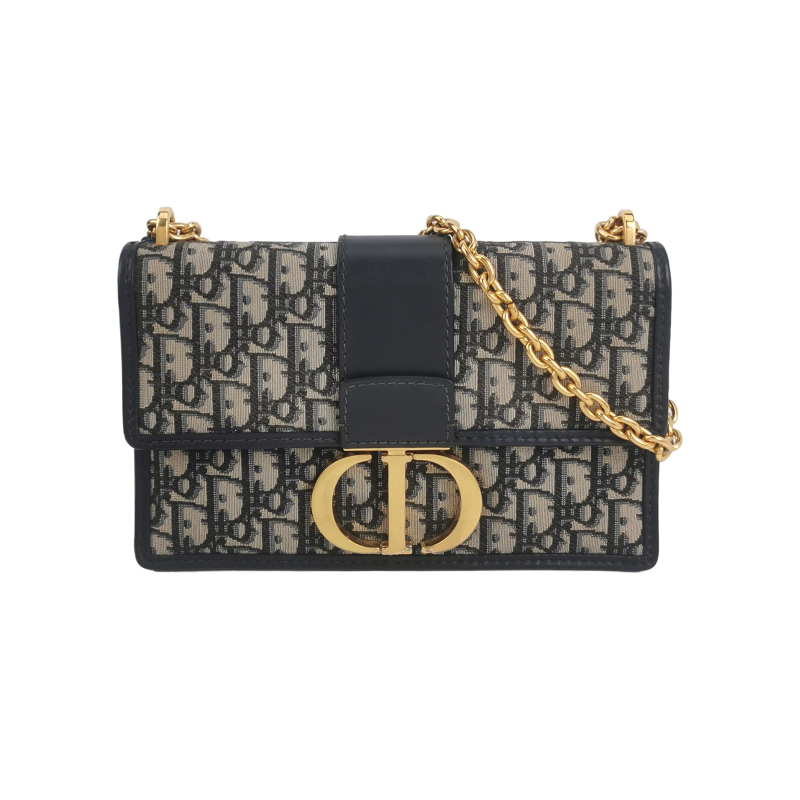 30 Montaigneobliquemonogram Canvas Cd