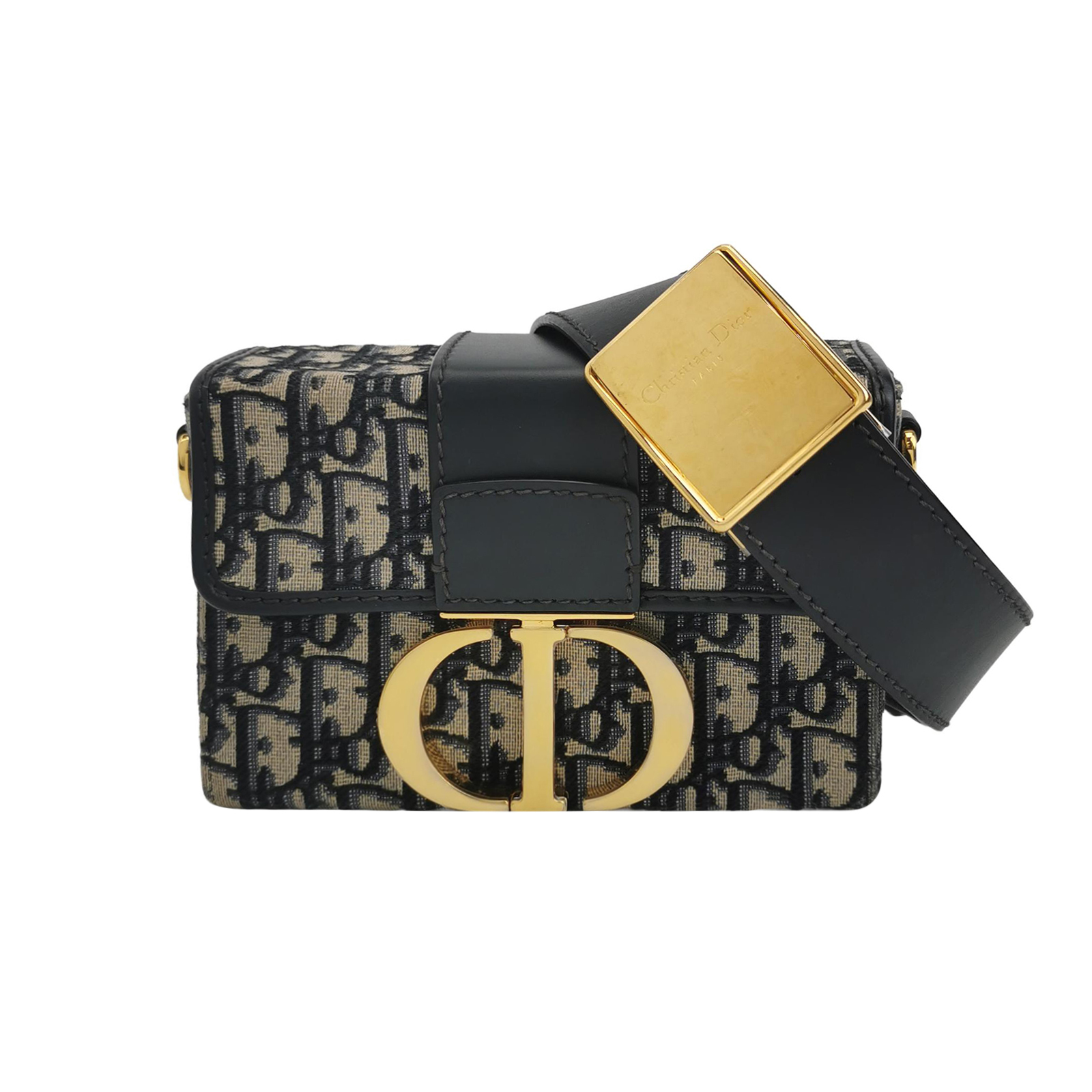 30 Montaigneobliquemonogram Canvas Cd