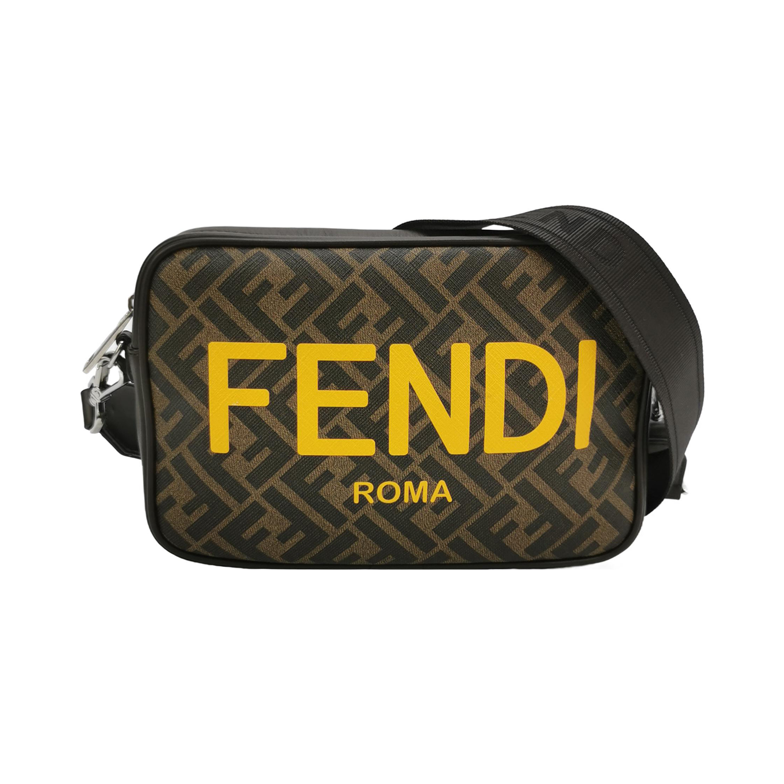 Fmonogram Canvaslogocrossbody Bag