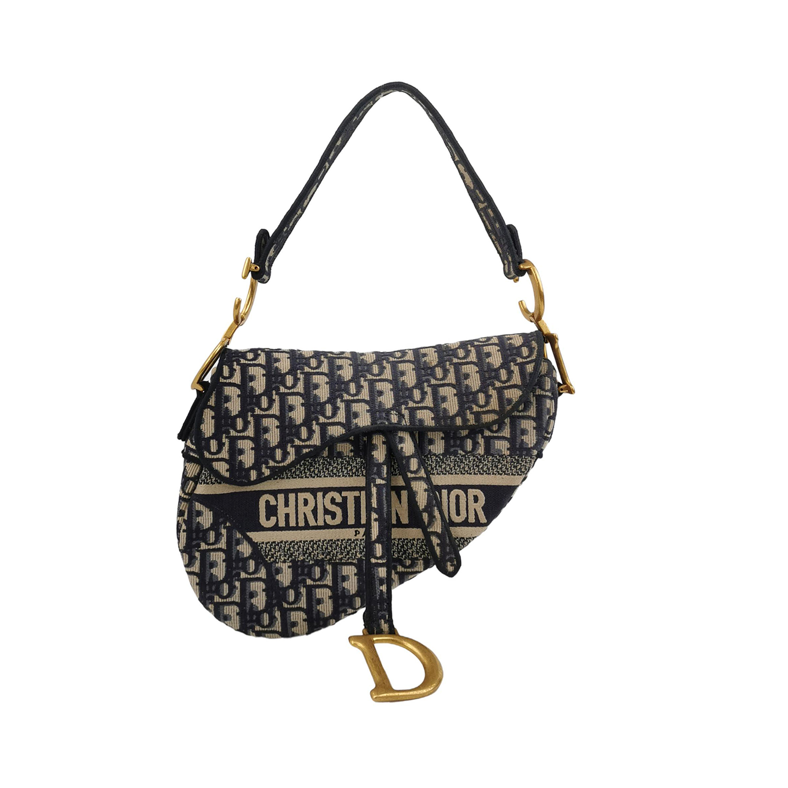 Saddleobliquemonogram Canvas