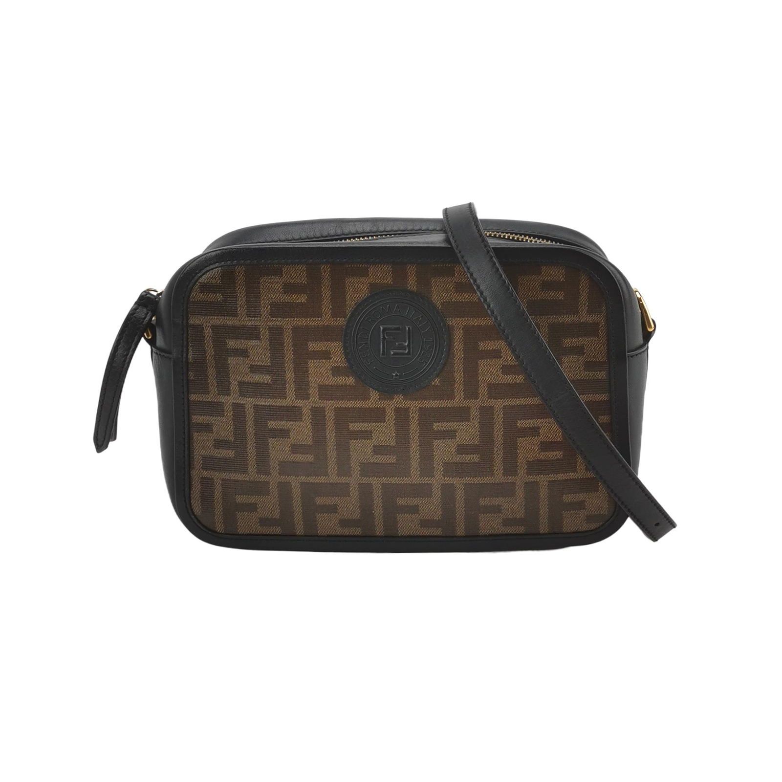 Camera Casefmonogram Canvas Crossbody Bag