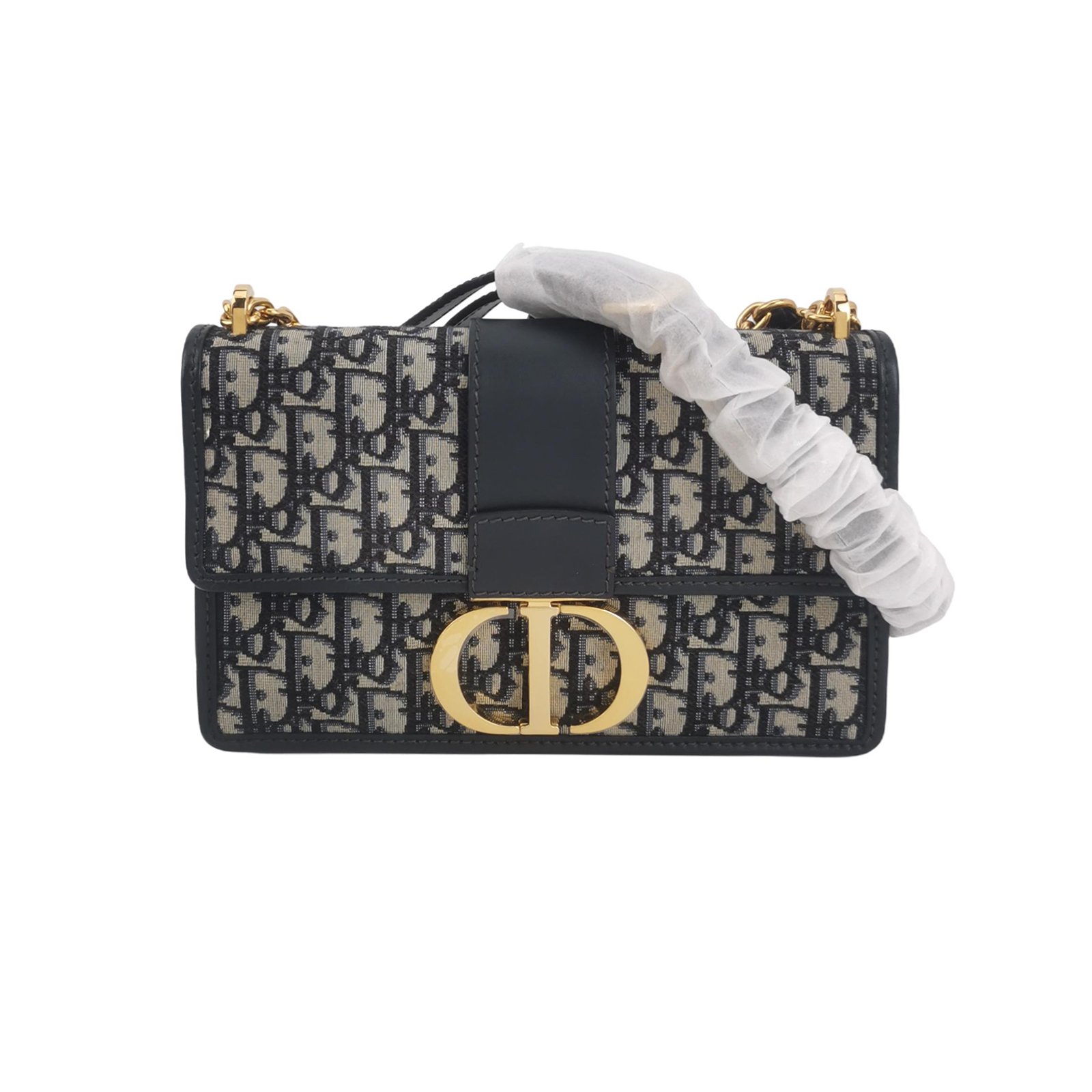 30 Montaigneobliquemonogram Canvas Cd