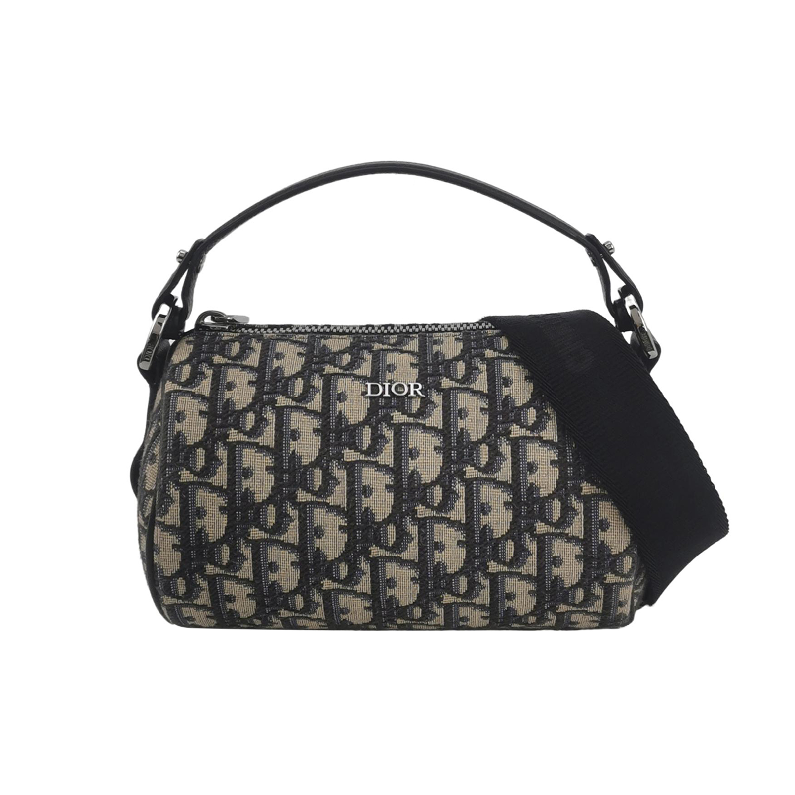 Rollerobliquemonogram Canvas Crossbody Bag