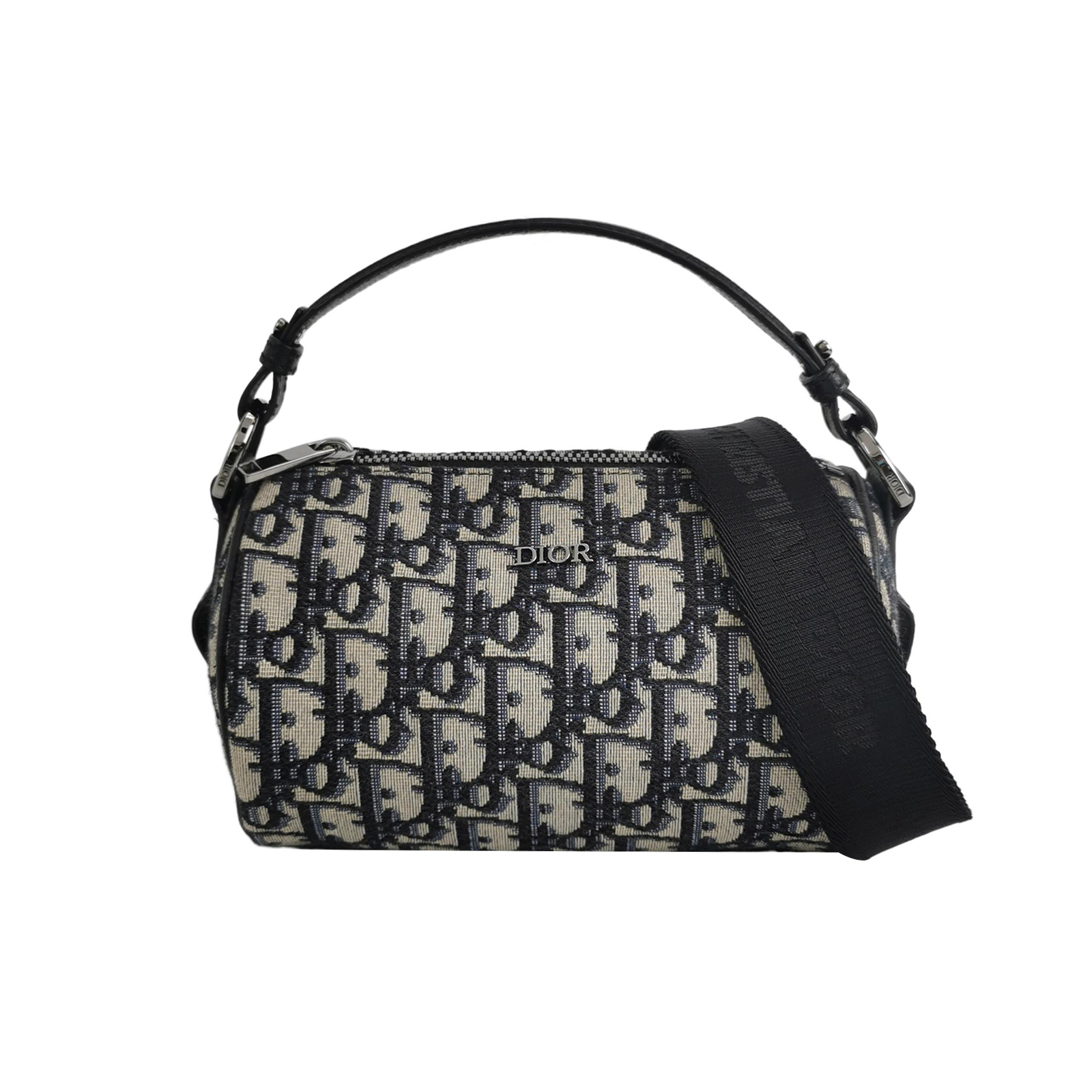 Rollerobliquemonogram Canvas Crossbody Bag