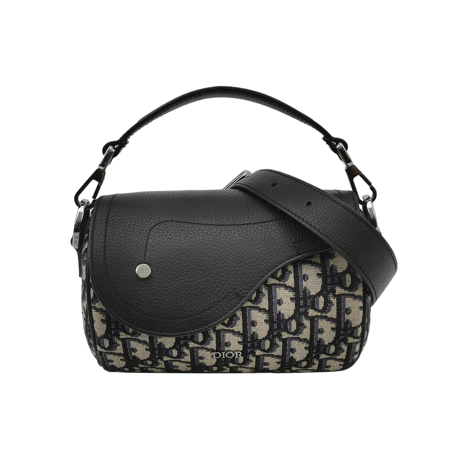 Rollerobliquemonogram Canvas Crossbody Bag